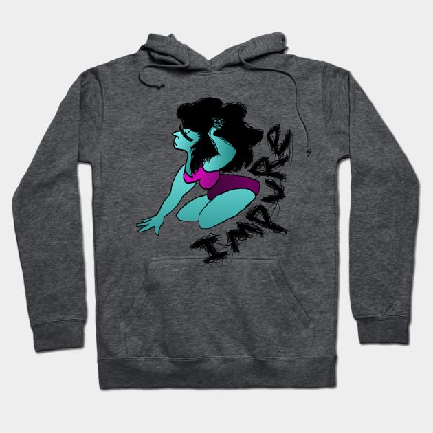 Impure Teal Hoodie by Voxglove